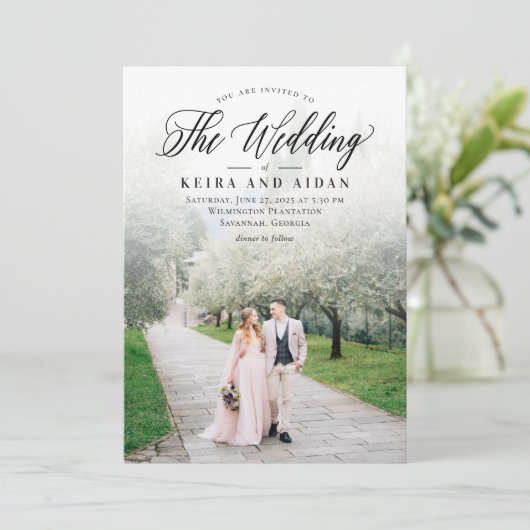 Forever Klassieke Foto Weddenschap FCL Kaart (Staand voorkant)