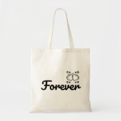 Forever Letter-Canvas tas (Voorkant)