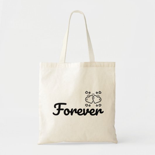 Forever Letter-Canvas tas (Voorkant)