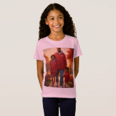 Forever Lit: Familie Flame T-shirt (Voorkant volledig)