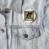 Forever Love 2 Ronde Button 5,7 Cm (In situ)