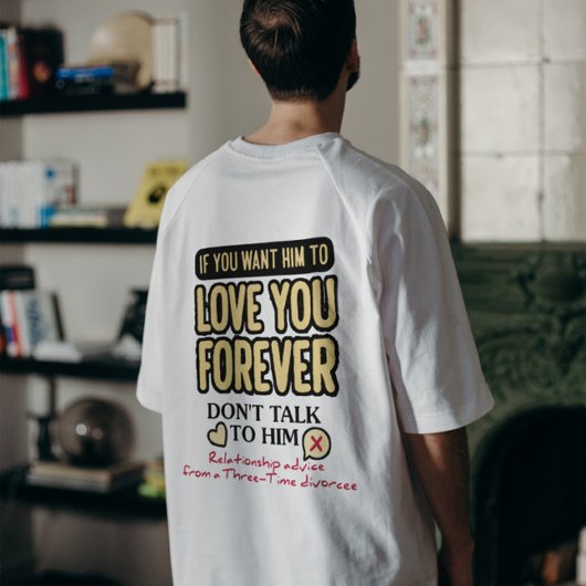 Forever Love Advies (van een drievoudige echtschei Tri-Blend Shirt