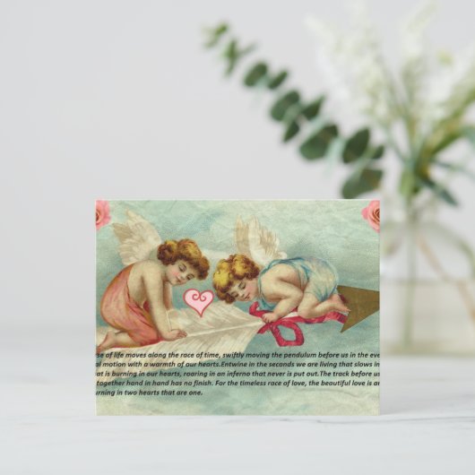 Forever Love Briefkaart (Staand voorkant)