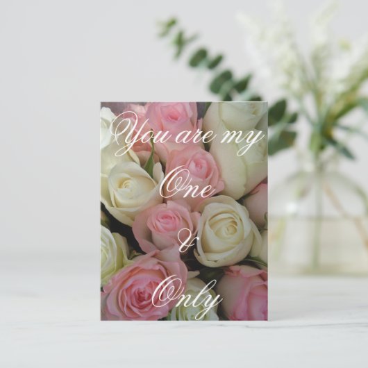 Forever Love Briefkaart (Staand voorkant)