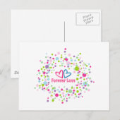 Forever Love Briefkaart (Voorkant / Achterkant)