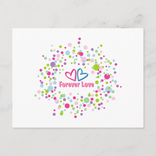 Forever Love Briefkaart (Voorkant)