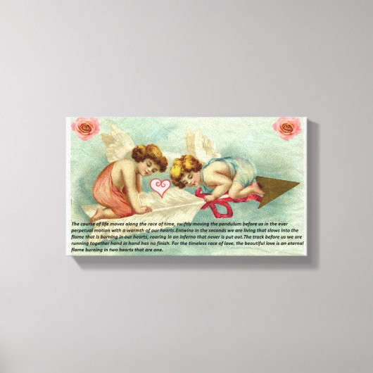 Forever Love Canvas Afdruk (Voorkant)