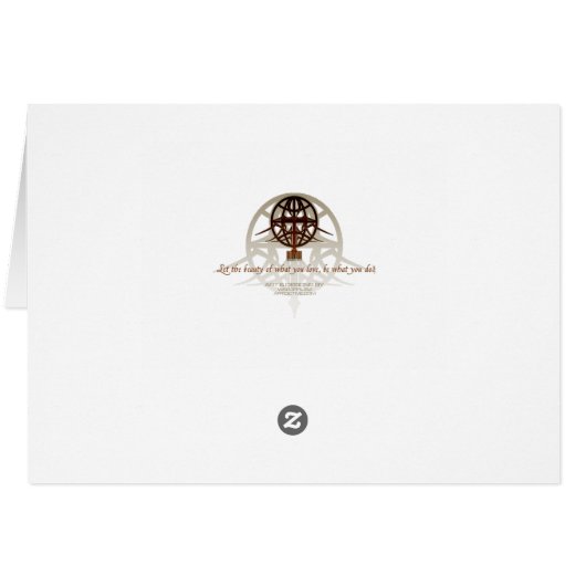 Forever Love Card (Achterkant Horizontaal)