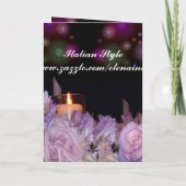 Forever Love Card Feestdagen Kaart (Achterkant)
