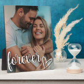 Forever Love Custom Photo Plaque Valentijn Day Fotoplaat (Zijkant)