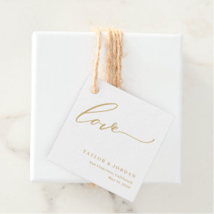 Forever Love EDITABLE COLOR Wedding Favoriete Labe Bedankjes Labels