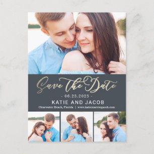 Forever Love EDITABLE KLOR Save the Date Briefkaart