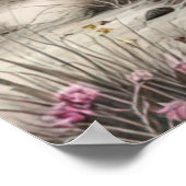 Forever Love Elephants Wildlife Art Poster (Hoek)