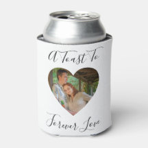 Forever Love Foto Hart Lijst Bruiloft