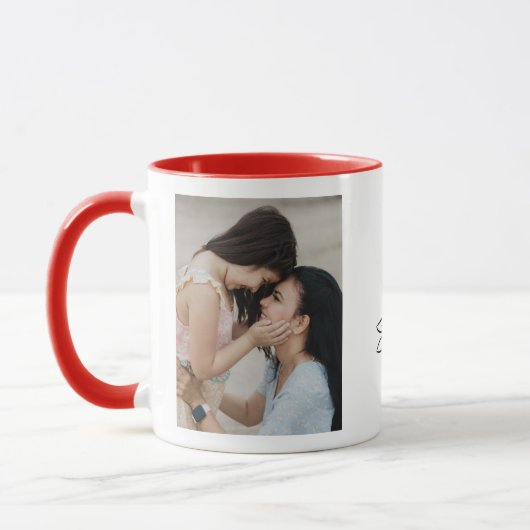 Forever Love - Gepersonaliseerde Moeder Koffie Mok (Links)