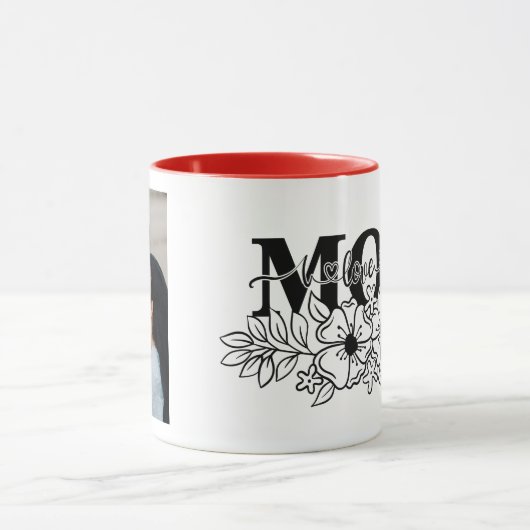Forever Love - Gepersonaliseerde Moeder Koffie Mok (Midden)