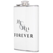Forever Love Mr & Mrs Wedding Flask Heupfles (Links)