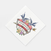 Forever Love Napkins Servet (Hoek)