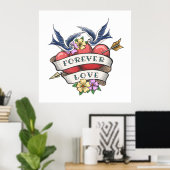 Forever Love Poster (Thuiskantoor)