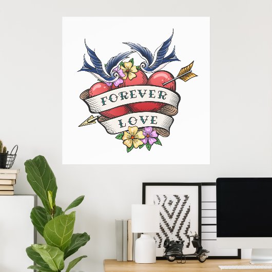 Forever Love Poster (Thuiskantoor)