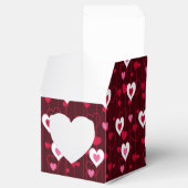 Forever Love Red Hearts Bedankdoosjes (Geopend)