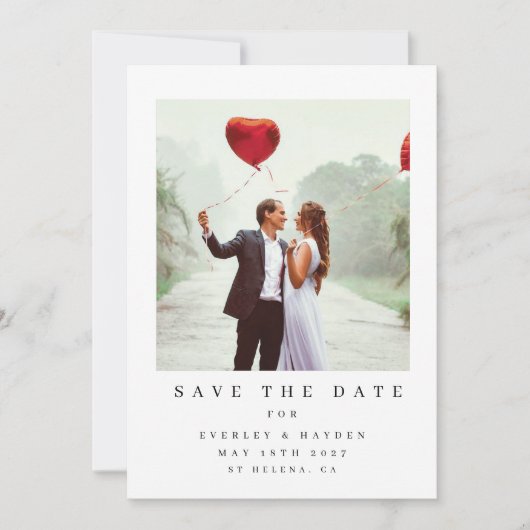 Forever Love, save the date, aankondiging (Voorkant)