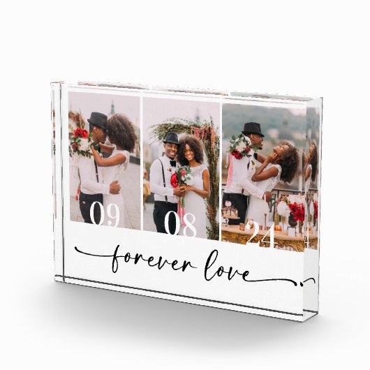 Forever Love Trouwfoto's Keepsake Fotoblokken (Rechts)