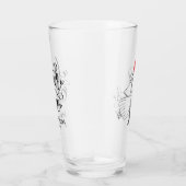 Forever Love Wedding Glass Glas (Rechts)