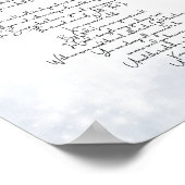 Forever Loved Grey Poster (Hoek)