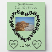 Forever Loved Lymphoma Awareness Tribute Fotoplaat (Voorkant)