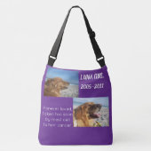 Forever Loved Mast Cell Tumor Tribute Crossbody Tas (Voorkant)