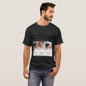 Forever Loved Memorial 3 Photo Memorial  T-shirt (Voorkant volledig)