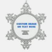 Forever Loved Paw Print Ornament - Creëer Your Own (Voorkant)