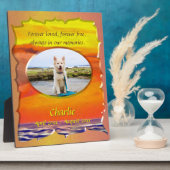 Forever Loved Pet Memorial 2443 Fotoplaat (Zijkant)