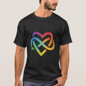 Forever Loved Rainbow Pride Infinite Symbol T-shirt (Voorkant)