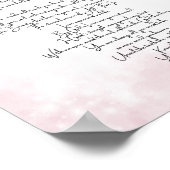 Forever Loved Soft Pink Poster (Hoek)