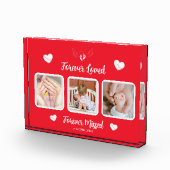 Forever Loved-Valentijn Baby Memorial Photo Block Fotoblokken (Rechts)