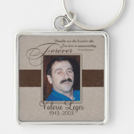 Forever Loving Custom Memorial Sleutelhanger