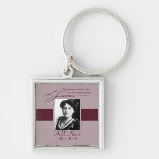 Forever Loving Custom Memorial Sleutelhanger (Voorkant)