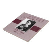 Forever Loving Custom Memorial Tegeltje (Zijkant)