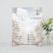 Forever Loving You From Afar Memorial Paper Sheet (Staand voorkant)