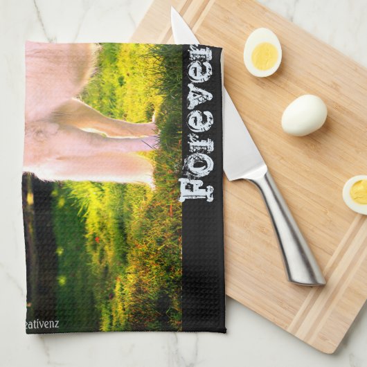 Forever Loyal Maremma Theedoek (Quarter Fold)