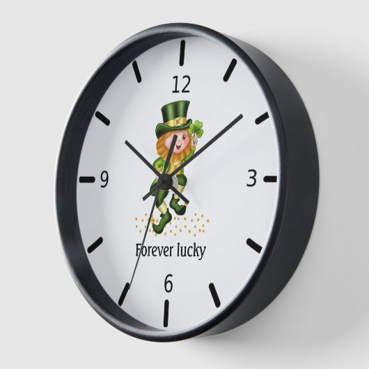 Forever Lucky Green Gnome op White (Hoek)