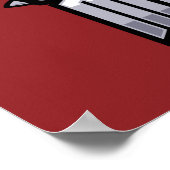 Forever Metal Heavy Metal Devil Horns Handbordjes Poster (Hoek)