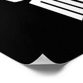 Forever Metal Heavy Metal Devil Horns Handgebaar Poster (Hoek)