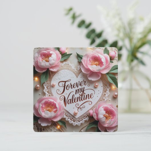 Forever Mijn Valentijn kaarten (Staand voorkant)