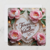 Forever Mijn Valentijn kaarten (Voorkant / Achterkant)