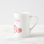 Forever Mijnroze en rode Mok (Rechts)