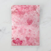 Forever Mine Elegant Hearts Kaart (Binnen)