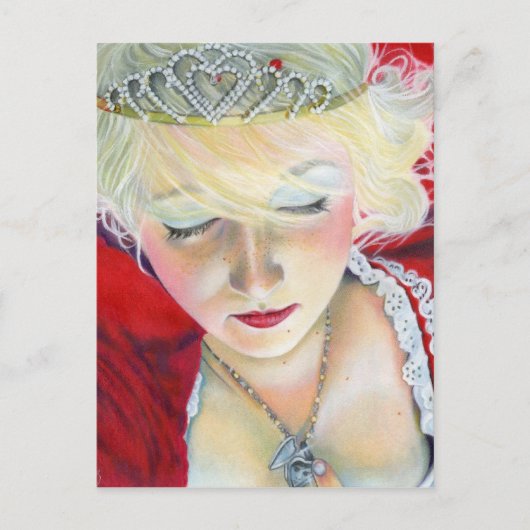 Forever Mine Princess Heart Locket Briefkaart (Voorkant)